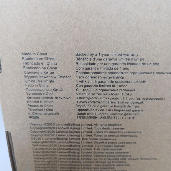 Lenovo 100 USB Stereo Headphones with Microphone 4XD0X88524 L09 Wired Black New - Picture 4 of 10